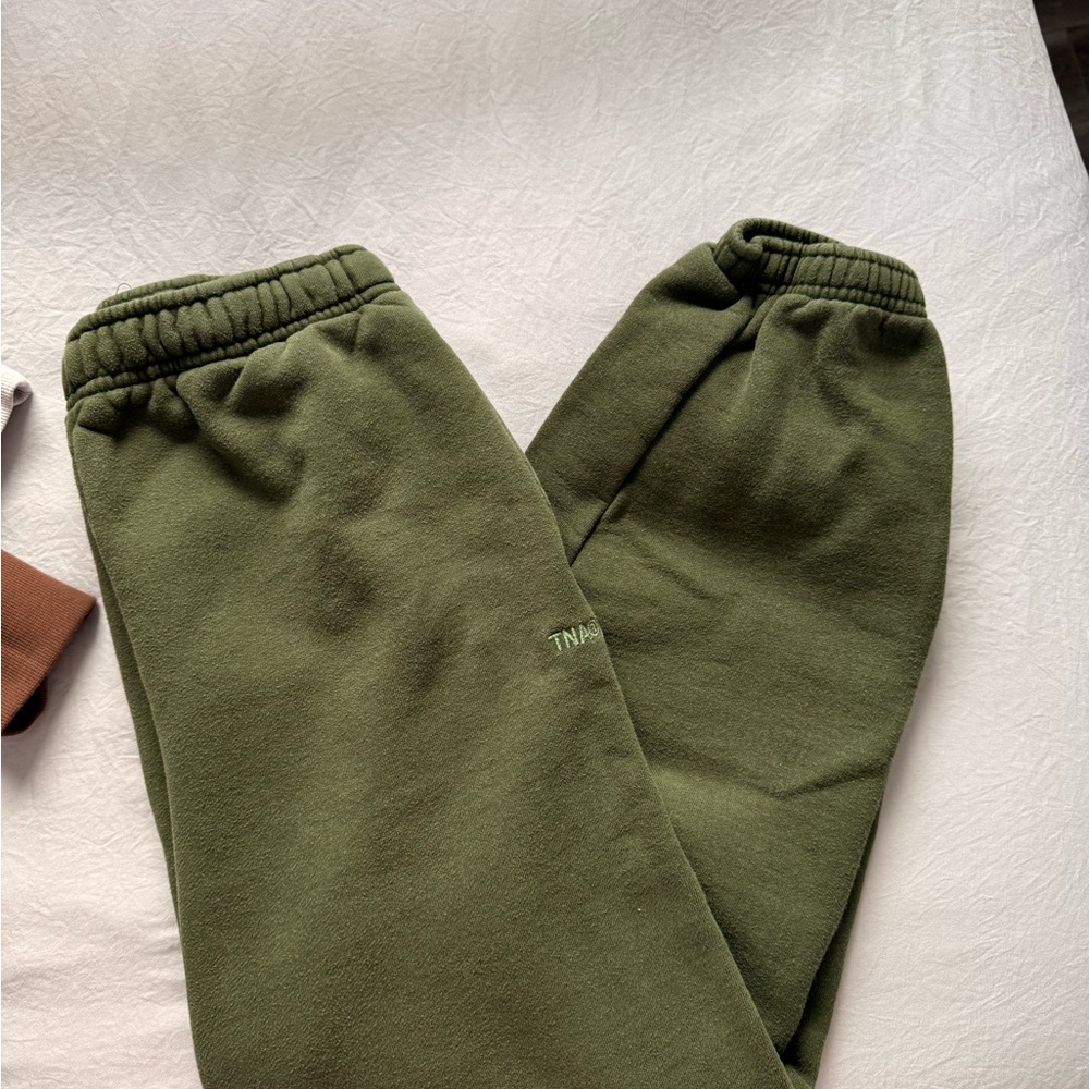 TNA Forest Green Sweatfleece Mega Fit